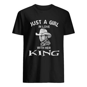 Just A Girl In Love With Her King Shirt